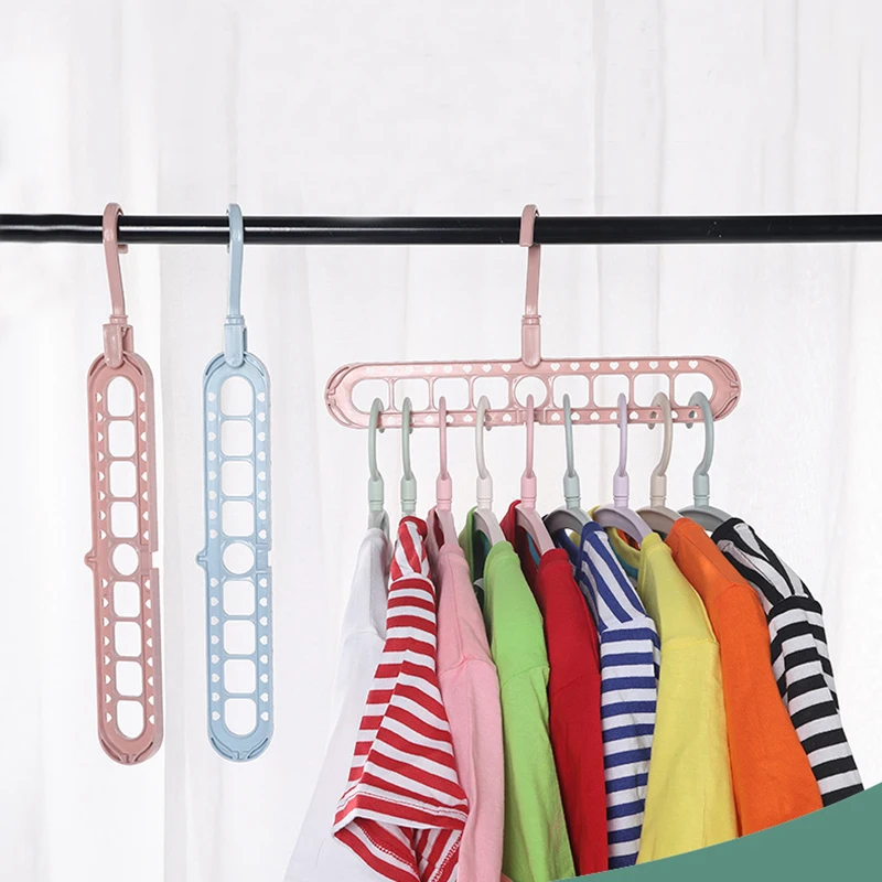 

Home Storage Clothes Hanger Drying Rack Plastic Scarf Clothes Hangers Storage Racks Wardrobe Storage Hanger Clothes Pin