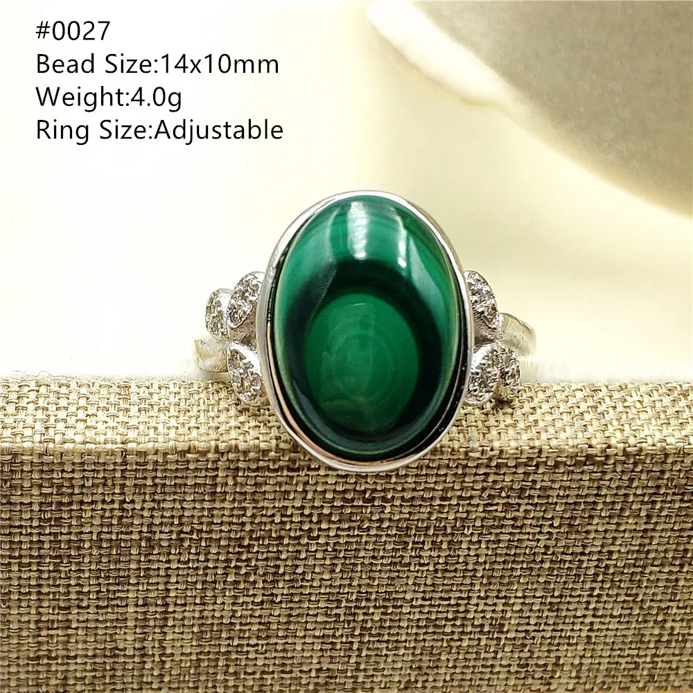 Новое натуральное малахитовое кольцо Chrysocolla регулируемое женские вечерние