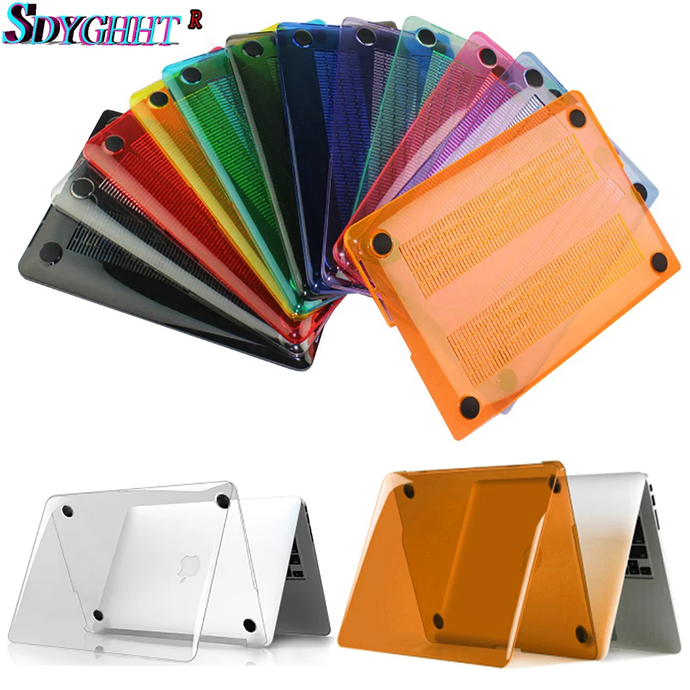 Матовый или Кристальный чехол для ноутбука Macbook Pro Retina Air 11 12 13 15 2019 mac A1466 A1932 новый