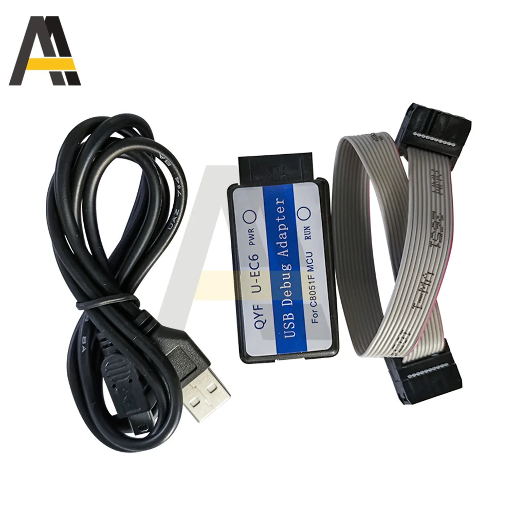 Эмулятор C8051F 3 В-5 В программатор загрузчика JTAG/C2 U-EC6/U-EC5/EC3 USB отладочный адаптер