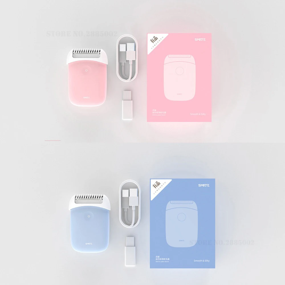 Xiaomi Mini Женская бритва безболезненный Эпилятор станок для бритья портативный Эпилятор Триммер-эпилятор для дома и путешествий