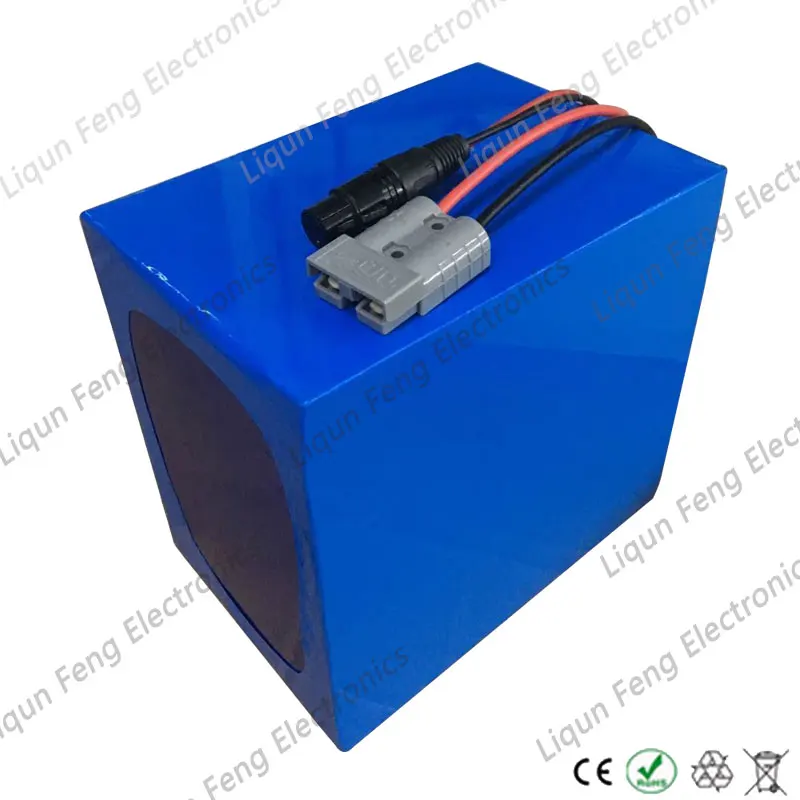 60V батарея 30AH 35AH 40AH 45AH 50AH литиевая электрического велосипеда Аккумулятор для 1500W