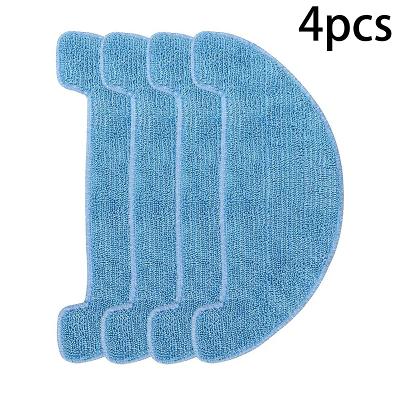 

Replacement Mop Cloths Cleaning 4pcs Set Microfiber Wet & Dry Sweeping robot