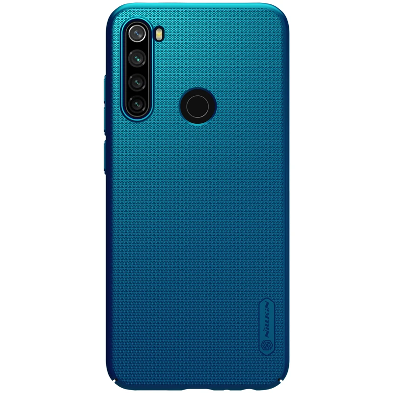 Чехол Nillkin для Xiaomi Redmi Note 8T 8 7 6 5 Pro, матовый защитный чехол из поликарбоната, чехол для Xiaomi Redmi Note 8T 8 7 6 5 Pro, чехол - Цвет: Синий