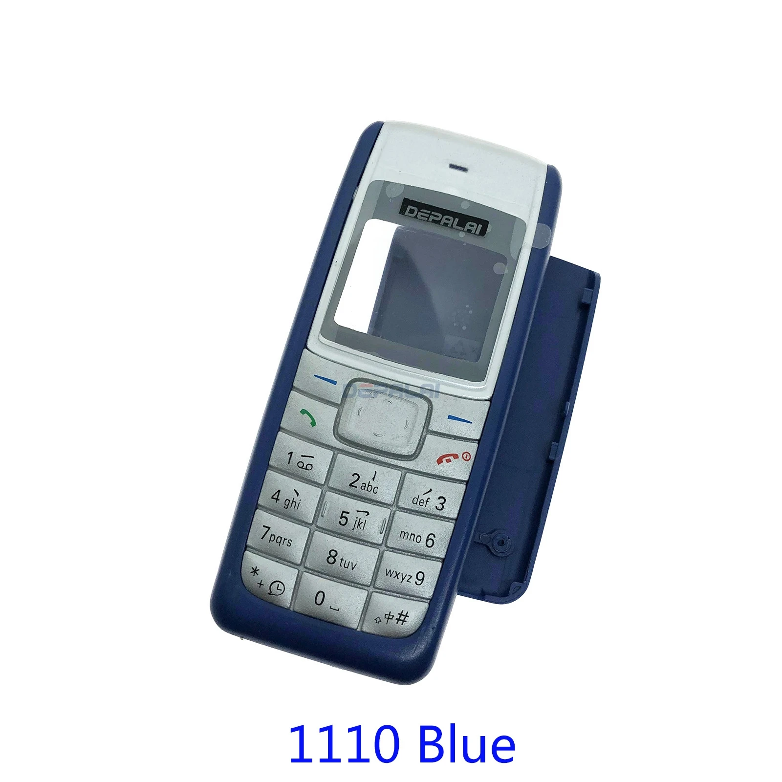 Для Nokia 3100 1100 Корпус Передняя Лицевая панель рамка чехол + задняя крышка/крышка