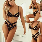 Очаровательное женское модное нижнее белье, корсет, бандажные трусики, ажурное нижнее белье на косточках из муслина, бюстье, кружевное нижнее белье