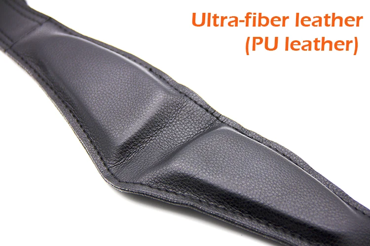 PU Leather 1 шт натуральная кожа или ультра-волоконная кожа саксофон шейный ремень Саксофон Жгут для альт тенор сопрано саксофон использование - Цвет: PU Leather