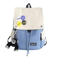 niche couple schoolbag female summer college student sweet trendy backpack drawstring backpack for men backpacks bookbag