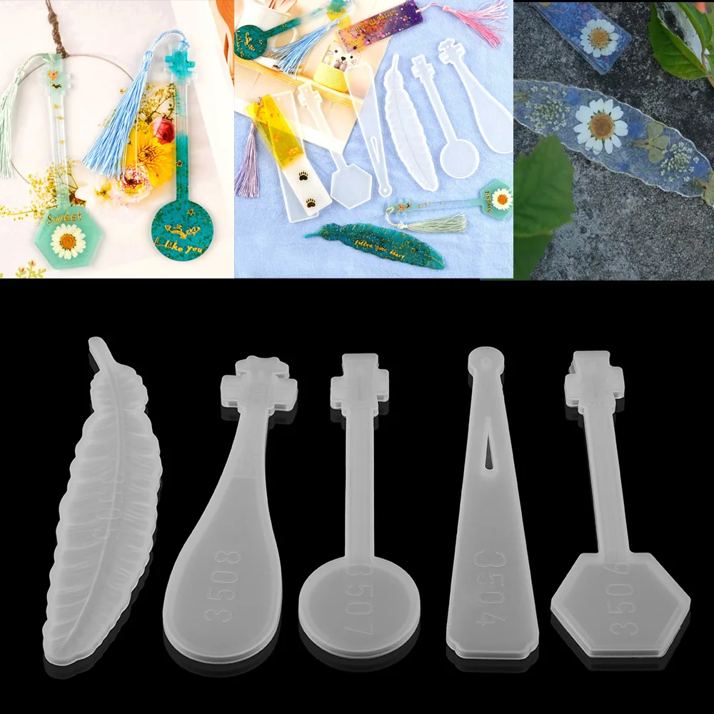 

1 шт в форме музыкальных инструментов закладки силиконовые формы с перьями, эпоксидная смола, форма для самостоятельного изготовления ювелирных изделий Школа канцелярских товаров