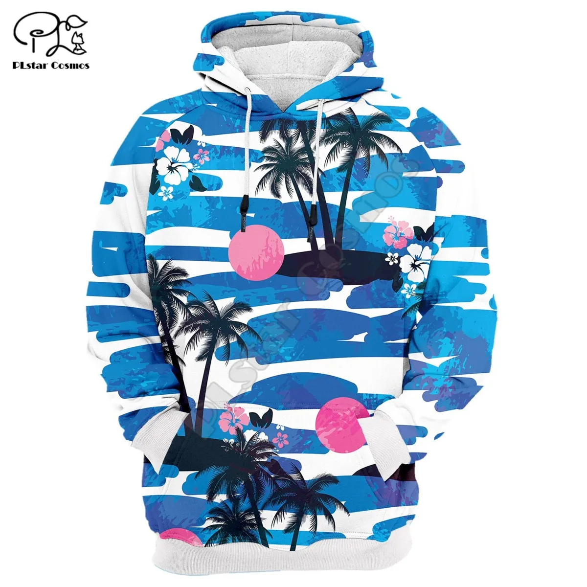 

Maoli Hawaii printed Hoodies sweatshirts Men Women Fashion Hooded Long Sleeve streetwear Pullover cosplay costumes