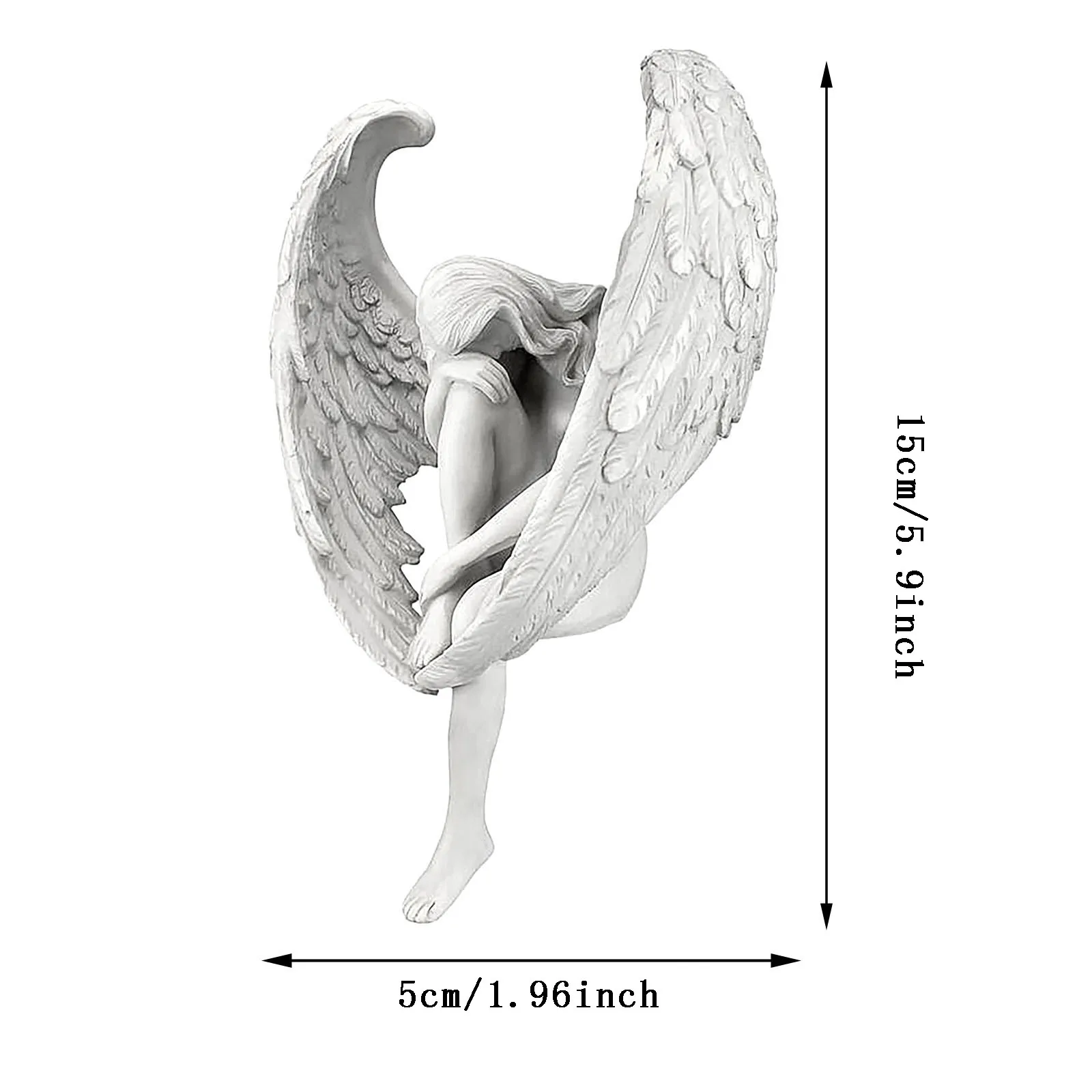 

Angel Statue Ornaments Creative Sculpture Decoration Remembrancse And Redemptions Figurines Religious Garden Home Decor