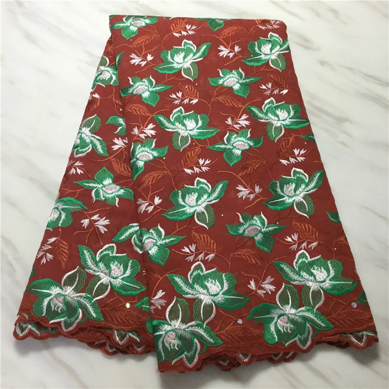 Черное кружево с вышивкой швейцарская вуаль в Швейцарии 100% хлопковое ткань