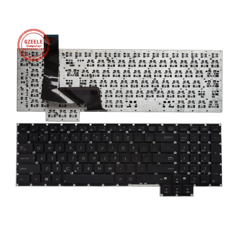Новая английская черная клавиатура для ноутбука Asus G750 G750JH G750JM G750JS G750JW G750JX G750JZ