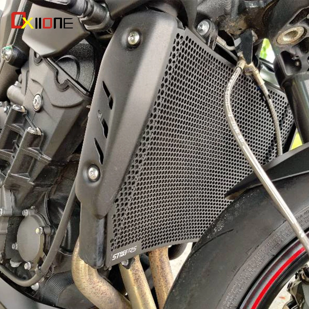 

For Triumph Street Triple Motorcycle Aluminum Radiator Grille Guard Cover Parts Street Triple S R RS 2017 2018 2019 Accessories