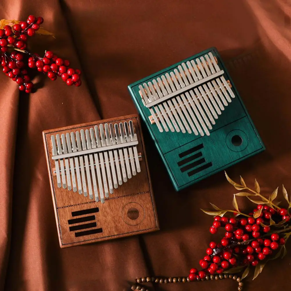 Kalimba 17 ключей набор для фортепиано тюнинг молоток ключ наклейки легкий высокое