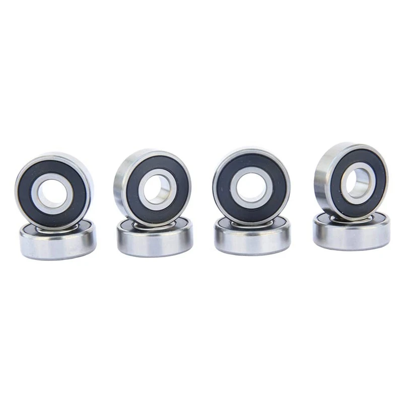 

Skateboard Wheels with Bearings 52x30mm Street PU Wheels Skateboard Parts Cruiser Longboard Wheels (Set of 4) Black