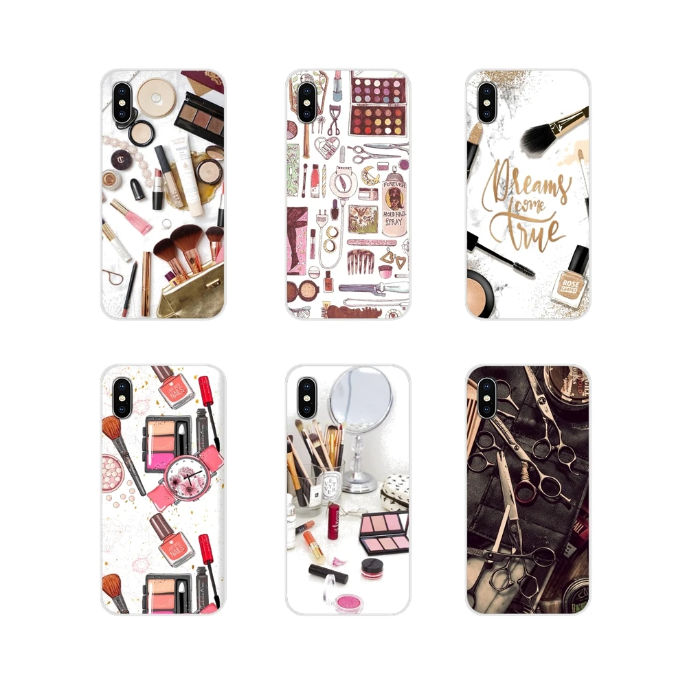TPU Shell Cover For Samsung Galaxy S3 S4 S5 Mini S6 S7 Edge S8 S9 S10 Lite Plus Note 4 5 8 9 Naked Eyelash Makeup tools for hair | Мобильные