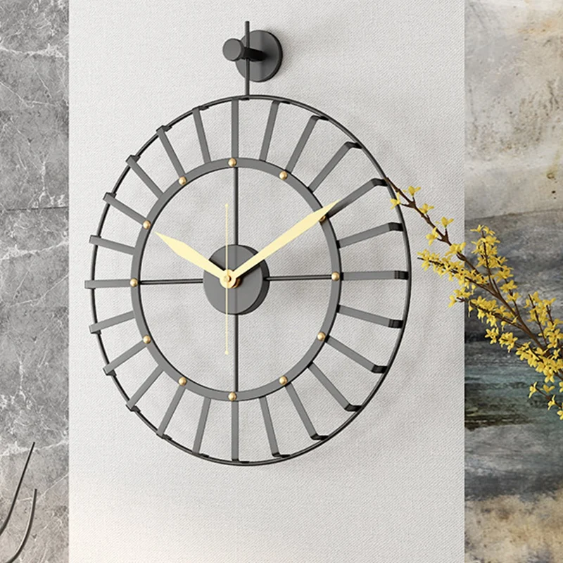 

Modern and Simple Nordic Wall Clock, Living Room Silent Clock 50cm