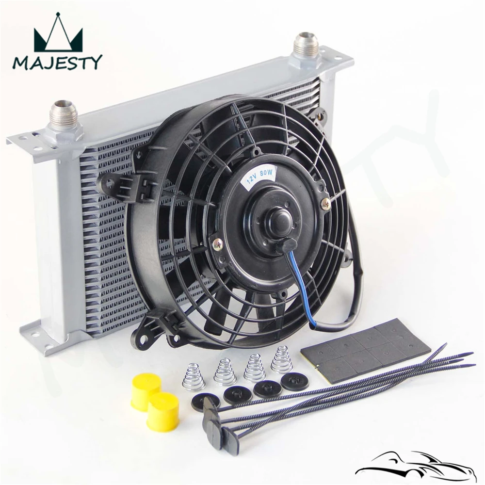 Универсальный 25 рядный масляный радиатор 248 мм AN10 британского типа + 7 дюймов