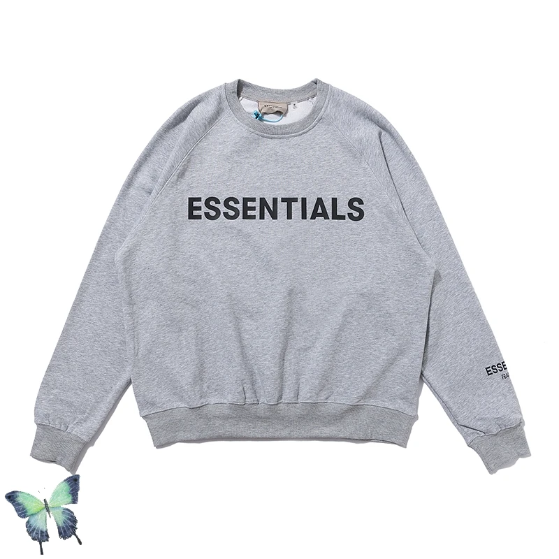 

Autumn Winter New Justin Bieber Essentials Terry Sweatshirt Men Women Simple Casual Sweatshirts 100%Cotton Essentials Pullover