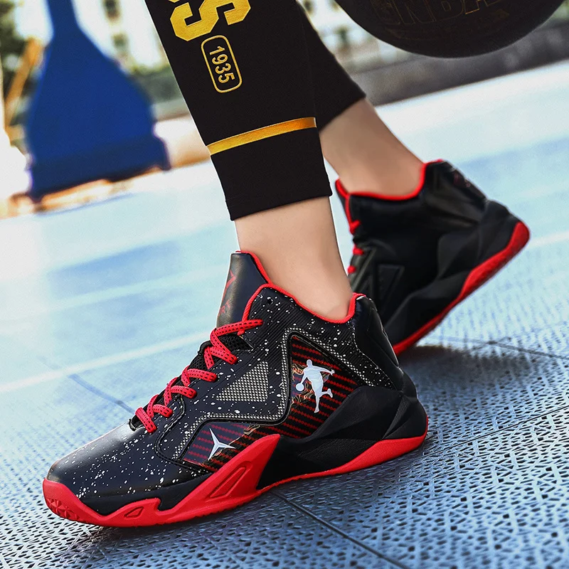 

New Men Basketball Shoes Unisex Breathable Comfortable Non-slip Basketball Sports Shoes High Quality Running Sneakers Gym Shoes