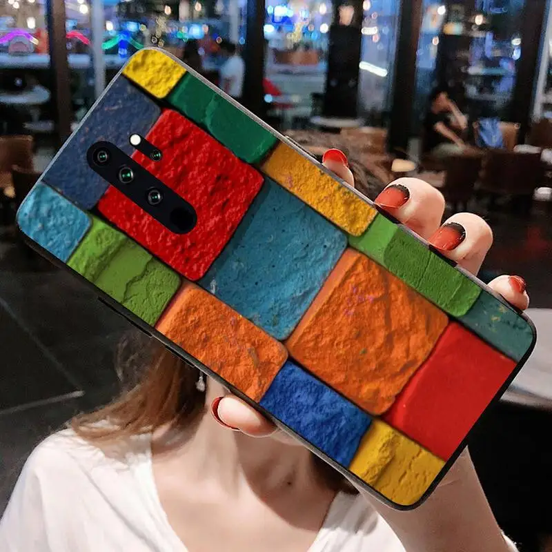 Забавный цветной каменный чехол мягкий для телефона Redmi Note 9 8T 8A 7 6 6A Go Pro Max K20 K30 |