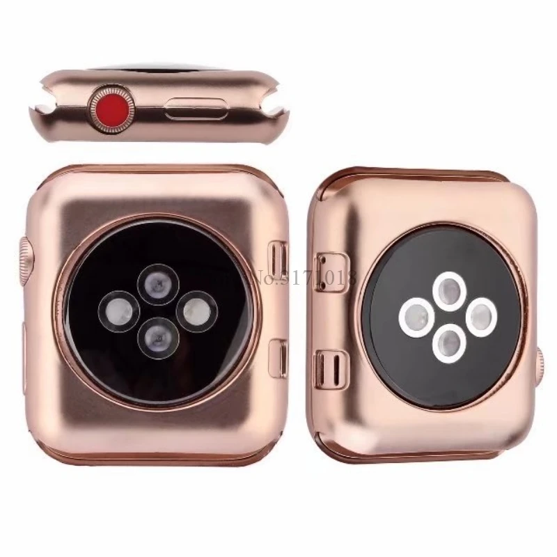 Чехол для часов из мягкого ТПУ для Apple Watch Series 1 2 3 4 5 38 мм 42 мм 40 мм 44 мм защитный чехол для часов s Чехол для iWatch 5 4 3 2 1