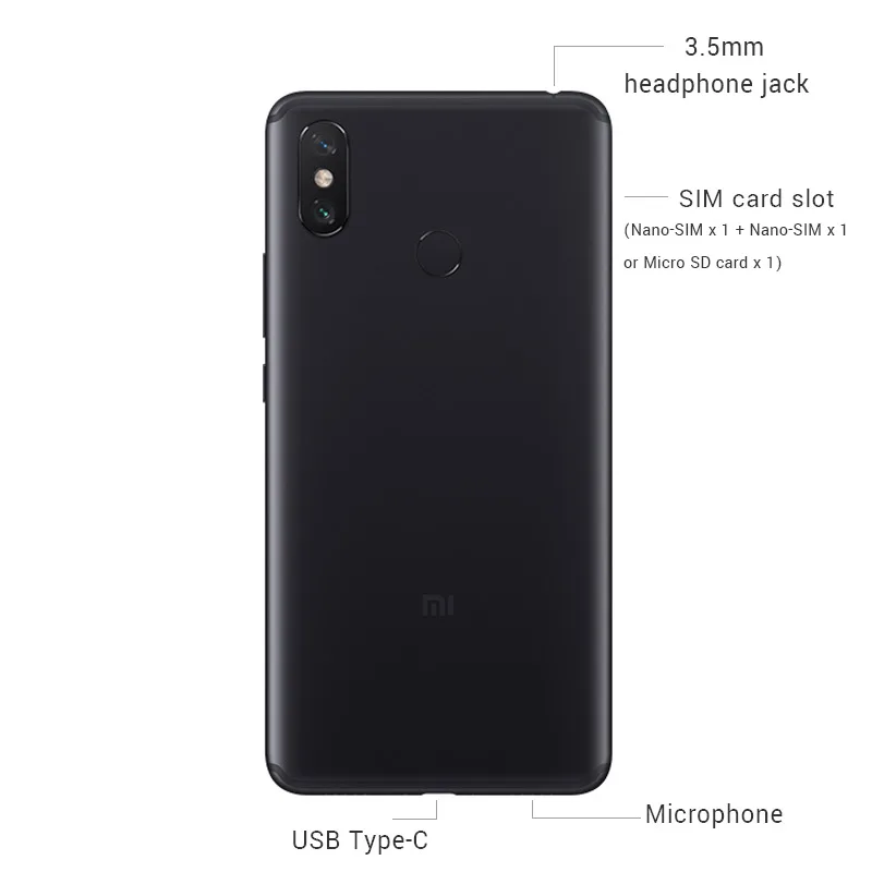 Xiaomi Mi Max 3 смартфон с 6 9 дюймовым дисплеем восьмиядерным процессором Snapdragon 636 ОЗУ 4