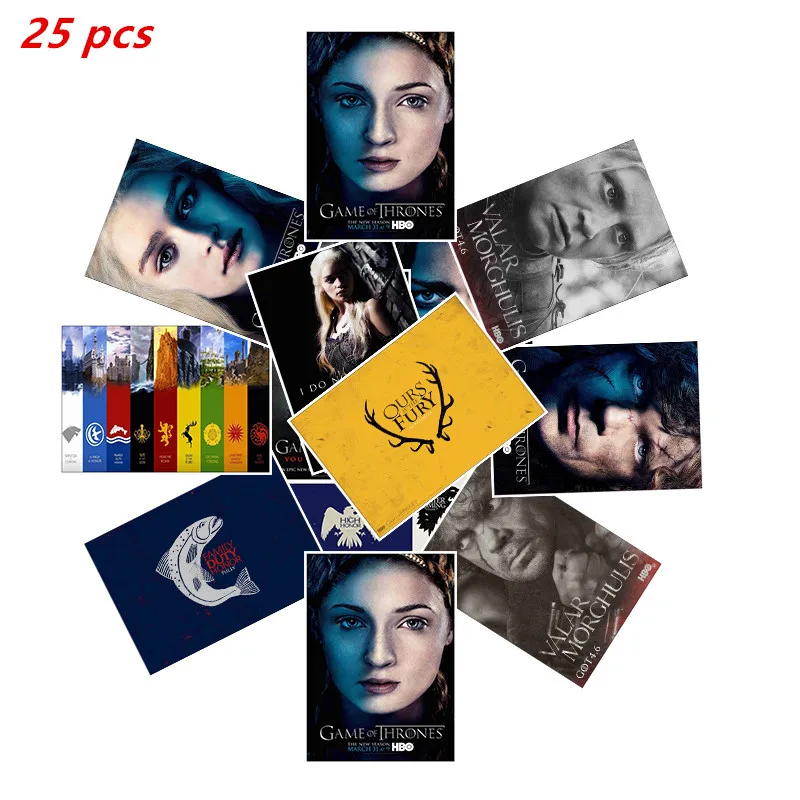 США Фэнтези сериал Игра престолов плакат наклейки автомобиль мотоцикл ноутбук
