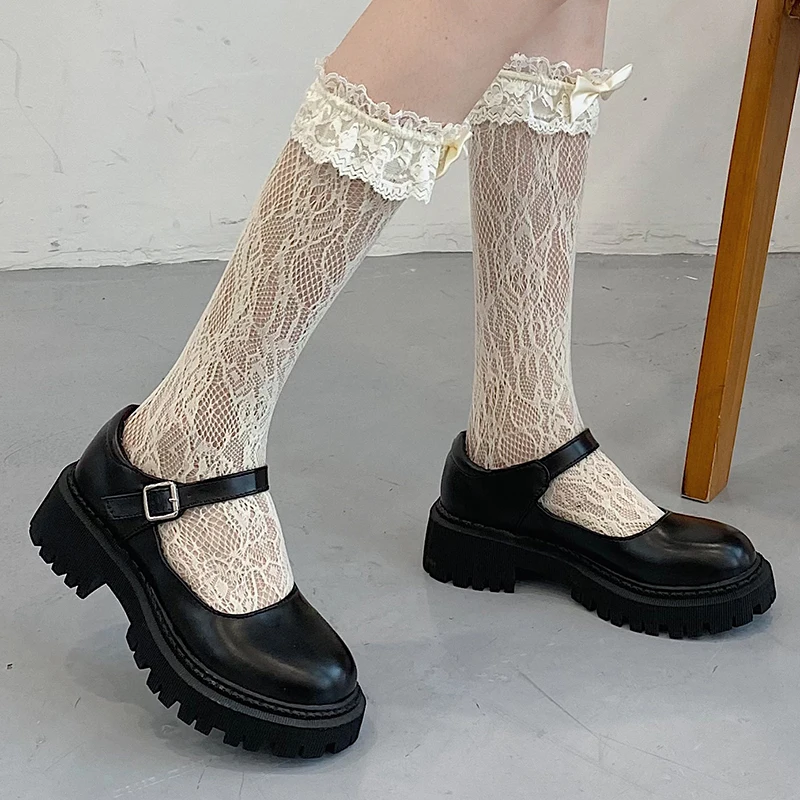 Туфли лодочки женские кожаные на платформе туфли оксфорды толстая подошва