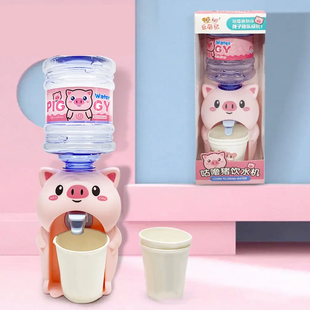 

Mini Cartoon Drink Water Dispenser Toy Kitchen Play House Toys Mini Water Dispenser Toy Kitchen Playhouse