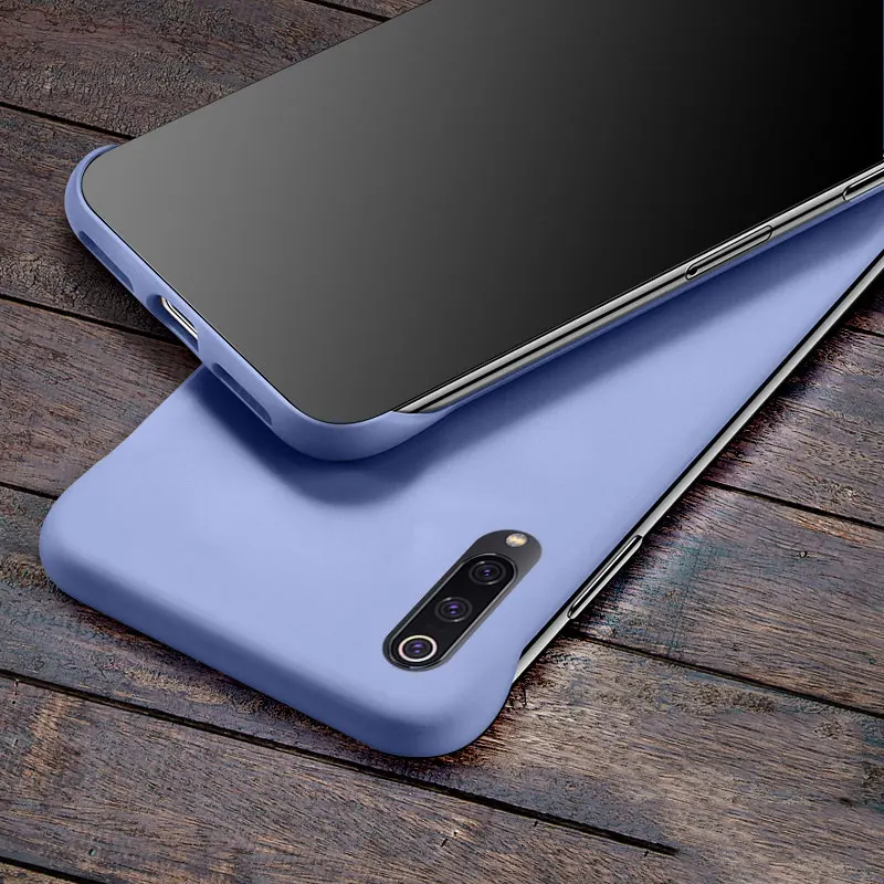 Purple Чехол для Xiaomi mi 9 9T Pro CC9 Ультратонкий матовый Бескаркасный Жесткий ПК чехол для телефона чехол для Red mi Note 7 8 5 6 K20 Pro 7A - Цвет: Purple