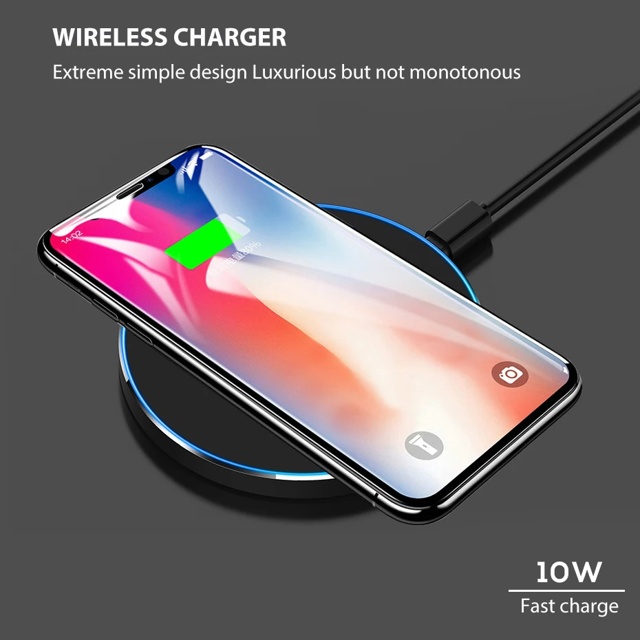 Беспроводное зарядное устройство для смартфона doogee Blackview портативное goweel из кожи