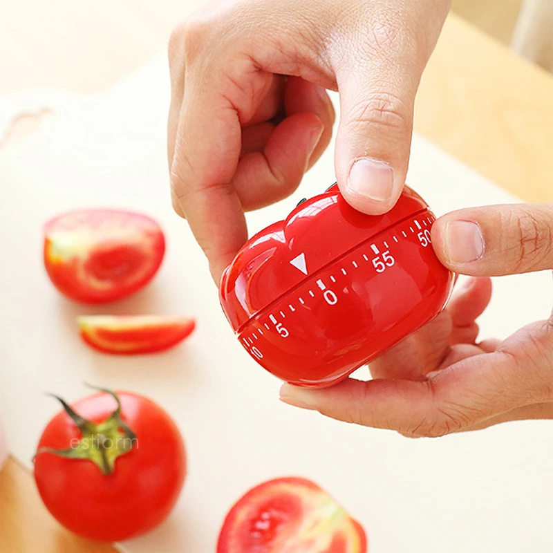 Механический кухонный таймер будильник для выпекания милый томатов яблок яиц 0 60