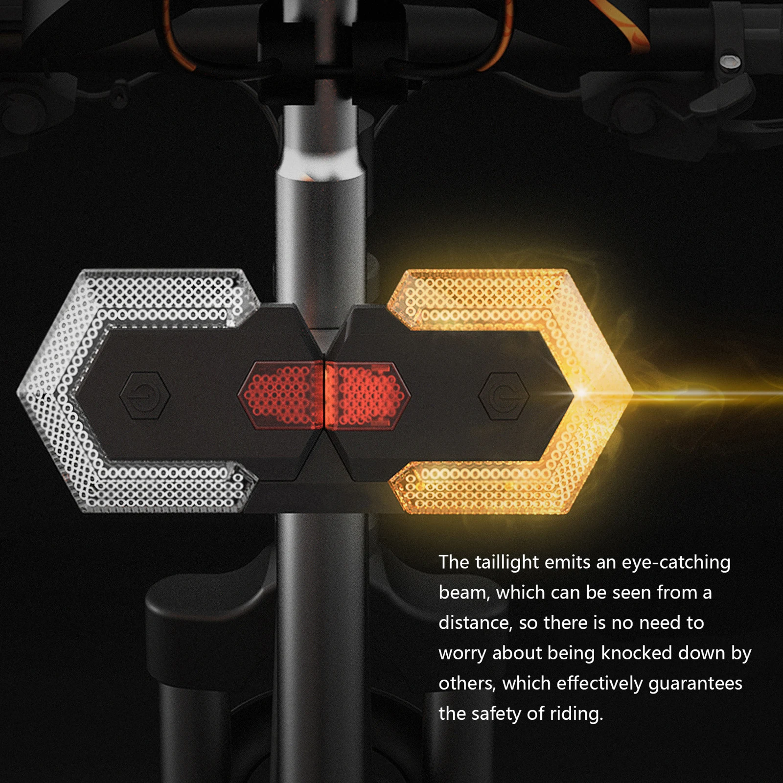 

Bicycle Light Waterproof Rear Tail Light LED USB Rechargeable Mountain Bike Cycling Light 2 Taillamp Safety Warning Light