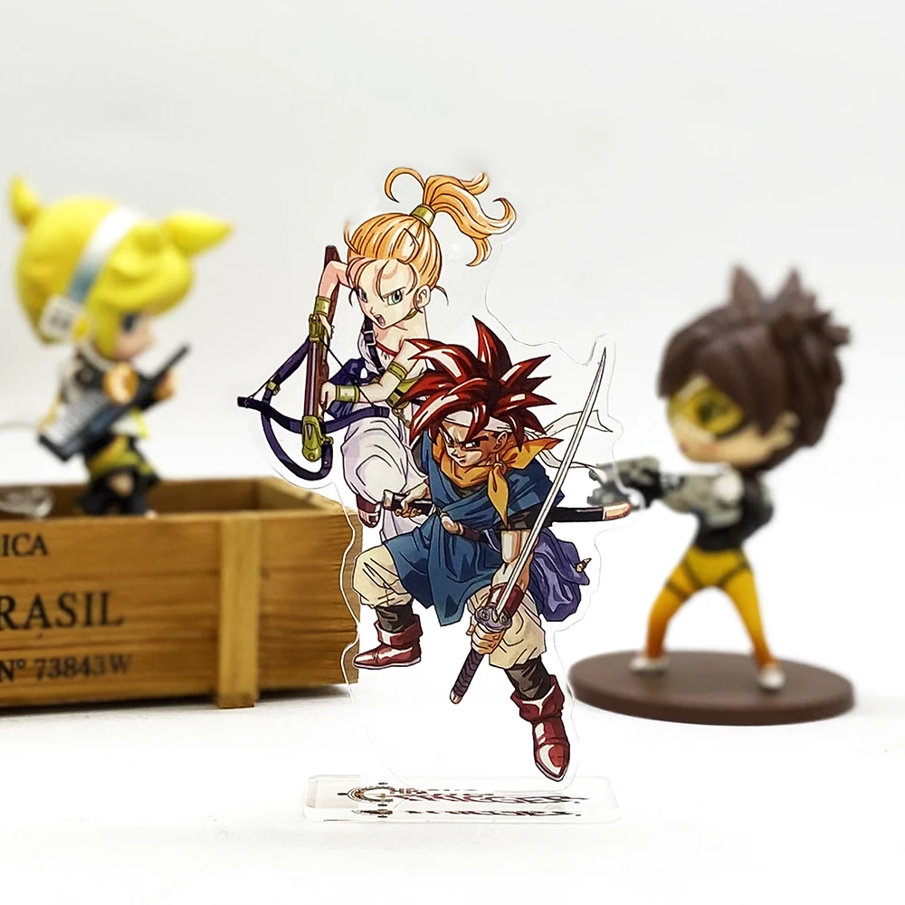 Chrono Trigger меланж HM фигурка на акриловой подставке модель пластина Держатель торт