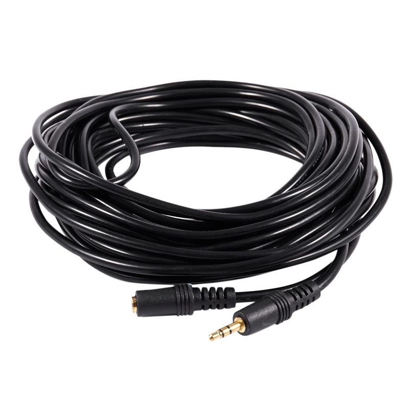 32 фута/10 м 3 5 мм ИК ретранслятор удлинитель кабеля провод для инфракрасного