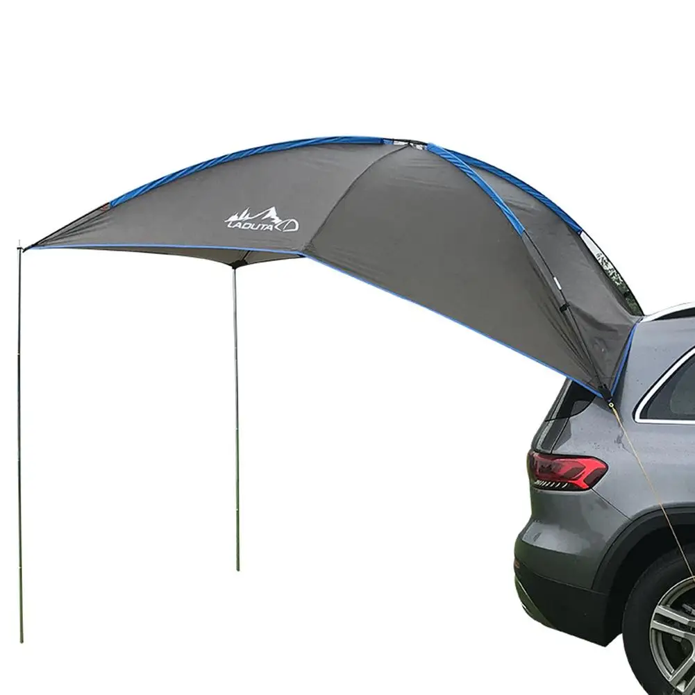 Otomatik seyahat çadır araba çatı tente su geçirmez gözyaşı dayanıklı kamp çadırı Anti-UV çadır SUV MPV için römork plaj kamp