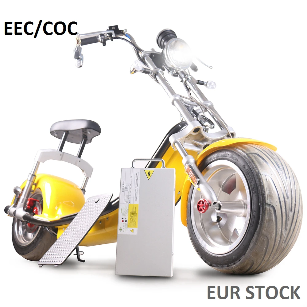 Электрические скутеры Citycoco для взрослых SC14 COC City Coco скутер с расширяемой батареей