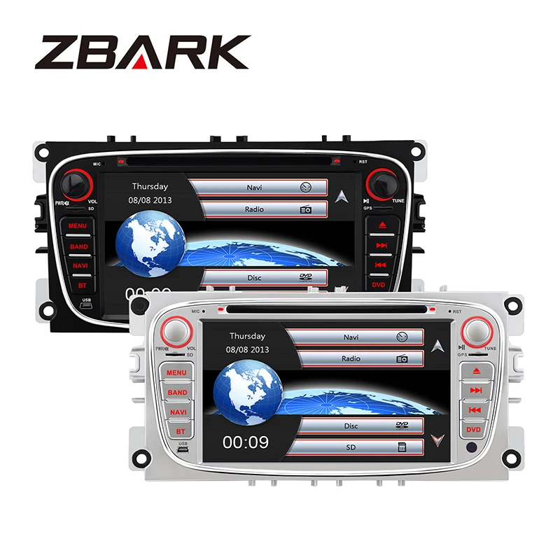 Автомобильный DVD плеер 2 Din 7 дюймов радио DAB + Canbus gps для Ford Focus II Mondeo C-Max S-Max 2008 2009 2010