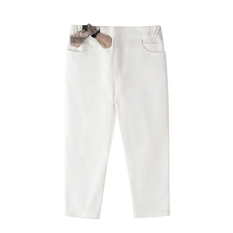 

Girls leggings 2021 Children Trousers Pockets Skinny Leggings For girls Spring Autumn Baby girl pants girls Clothes