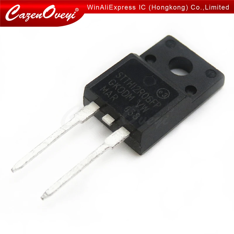 

5pcs/lot STTH12R06FP STTH12R06 12r06 STTH12R06F TO-220 IC In Stock