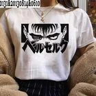 Забавная мультяшная футболка Berserk с кишками, женская футболка с рисунком манги, меча, гэтсу, бегущая аниме футболка Zodd, футболка унисекс, Мужской Топ в стиле хип-хоп