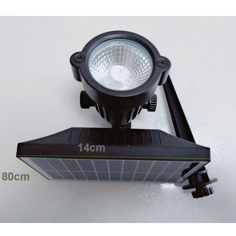 Светодиодный ландшафтный светильник на солнечной батарее водонепроницаемый