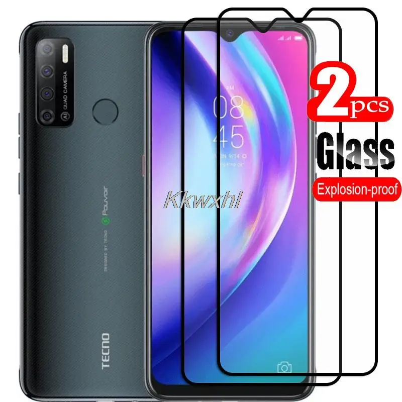 2 шт. защитная пленка для экрана Tecno Power 4 Pro полная наклейка защитный чехол с
