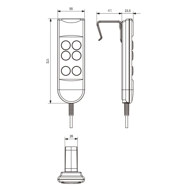 Кресло-переключатель для кресла с 6 кнопками | Строительство и ремонт