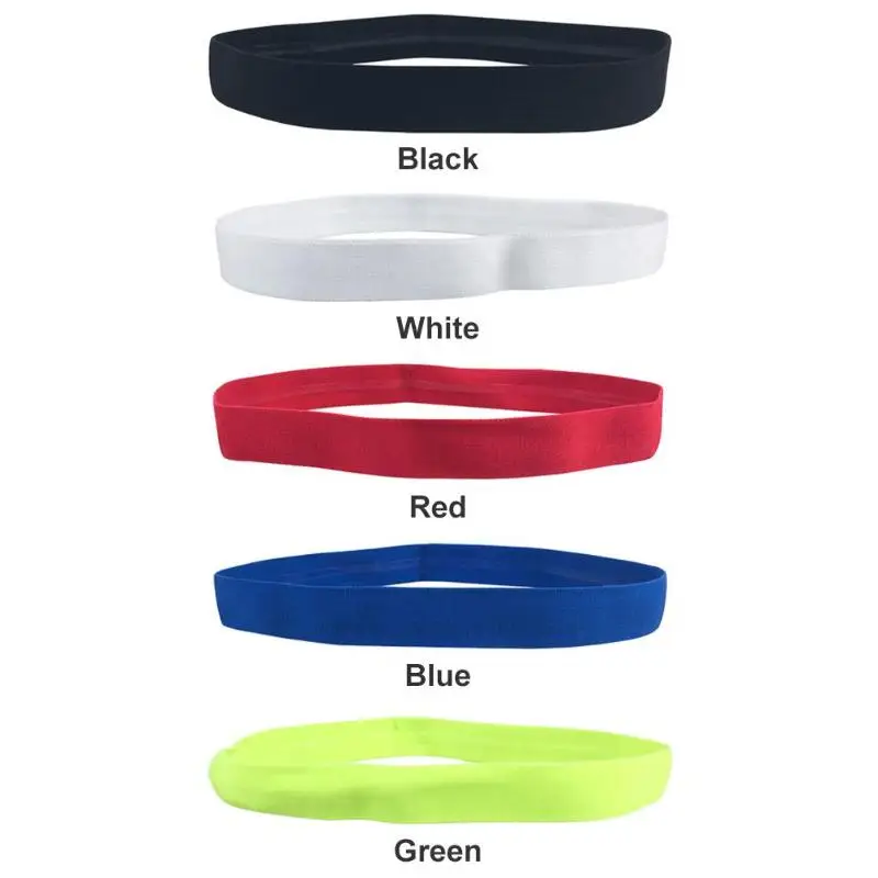 Повязка на голову эластичная впитывающая пот лента силиконовая