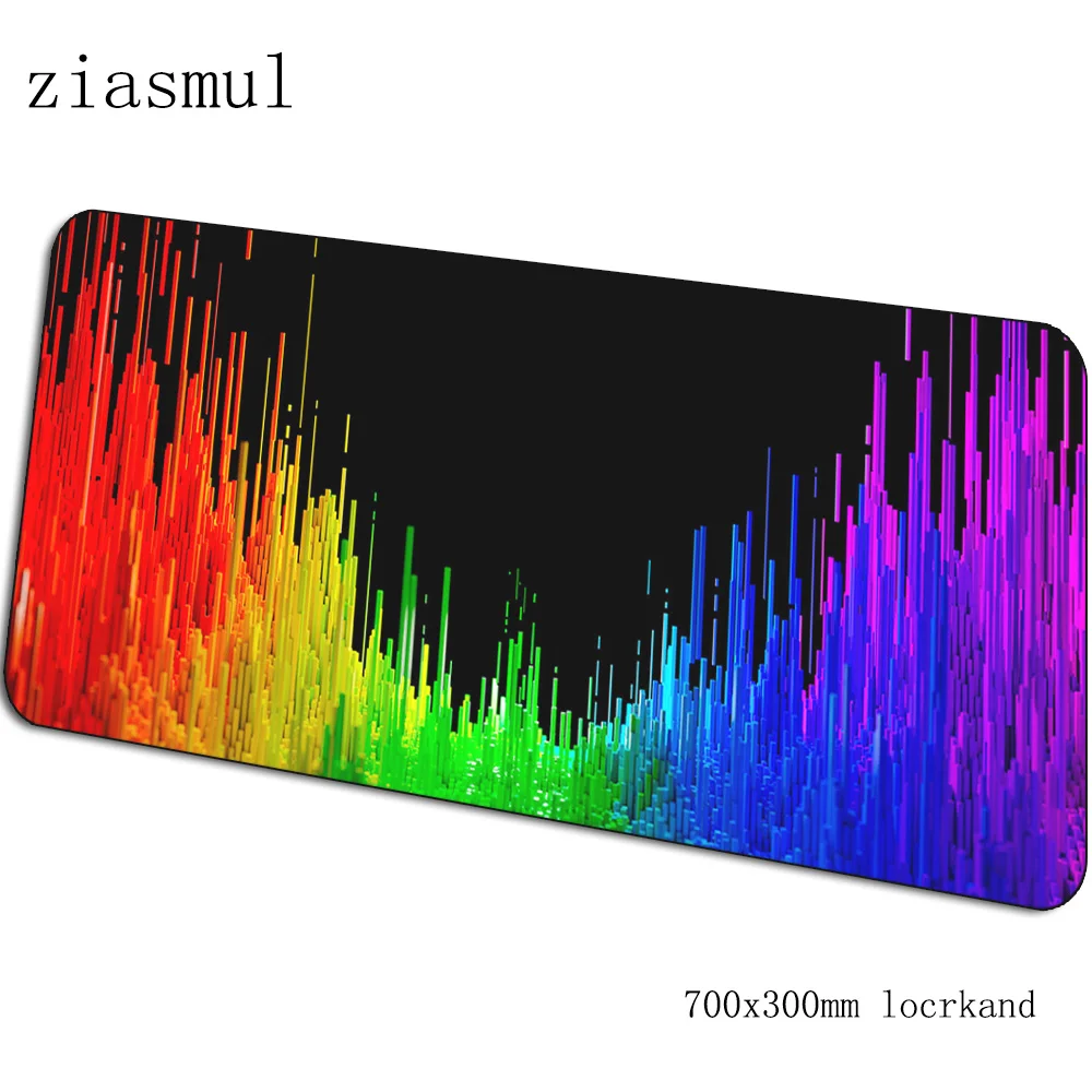 Rgb коврик для мыши 70x30 см, игровой коврик для мыши, анимэ, натуральный каучук, офисный коврик для ноутбука, Kawaii padmouse, игры, pc gamer, коврики - Цвет: pattern 10