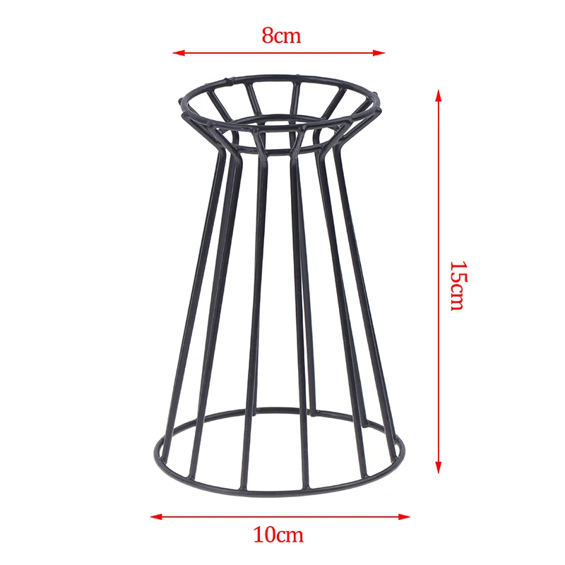 

1PC Soilless Plant Iron Base Metal Tabletop Air Plant Holder Stand Plant Containers Flowers Rack Lazy Plant Greening