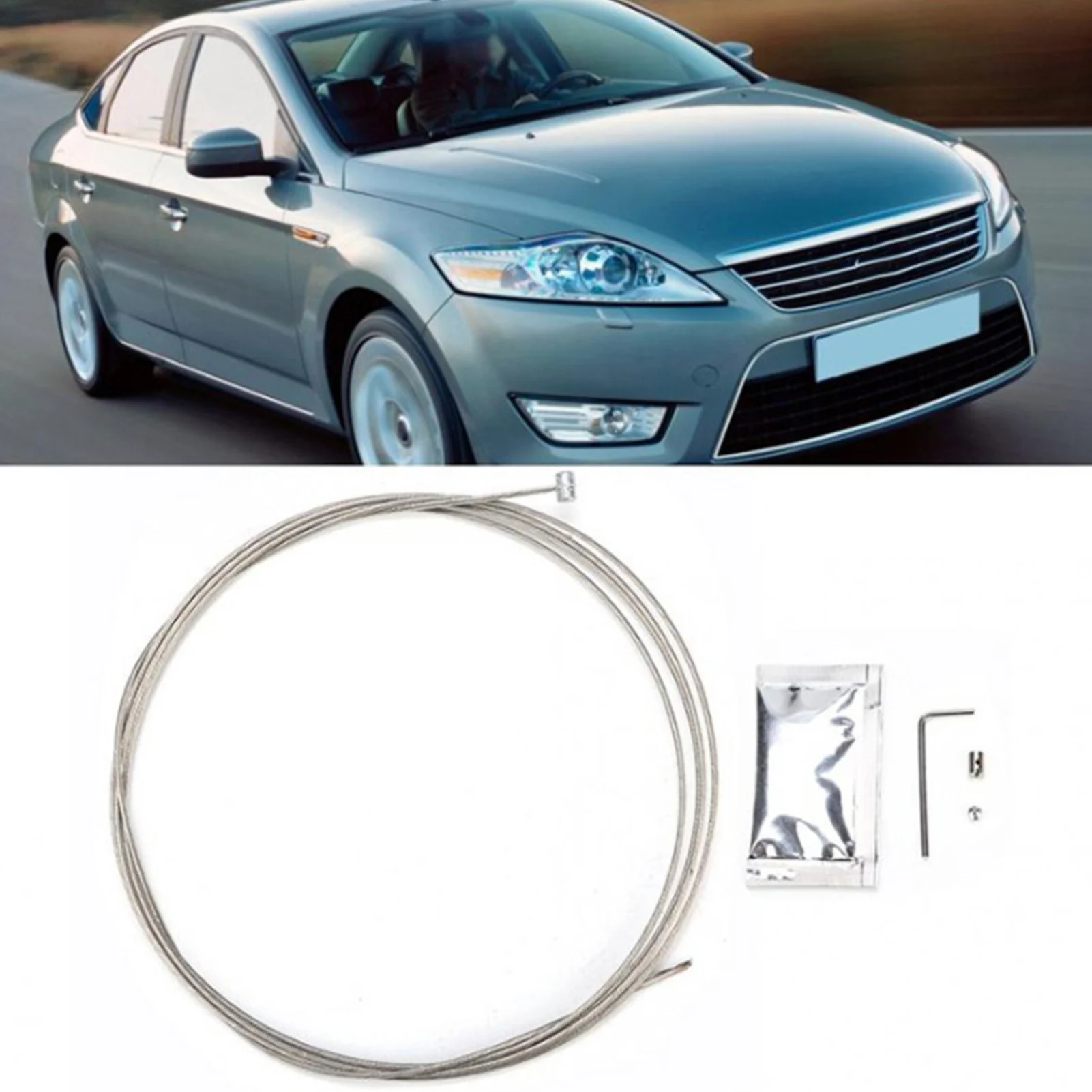 

Stainless Steel Hand Brake Cable Handbrake Line Cable For Ford MK4 Other Motor Vehicle Parts Drop Shipping